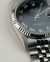 Rolex Datejust 16234 Black Roman