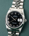 Rolex Datejust 16234 Black Roman