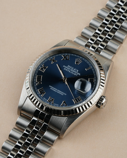 Rolex Datejust 16234 Bue Roman
