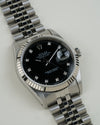 Rolex Datejust 16234 Black Diamond Dial