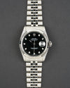 Rolex Datejust 16234 Black Diamond Dial
