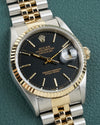 Rolex Datejust 16233 "Black Tapestry"