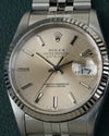 Rolex Datejust 16234 "Silver Dial" Watch only