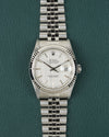 Rolex Datejust 16234 "Silver Linen Dial"