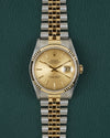 Rolex Datejust 16233 "Champagne Tapestry"