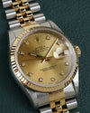 Rolex Datejust 16233 "Champagne Diamond" Dial