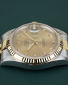 Rolex Datejust 16233 "Champagne Diamond" Dial