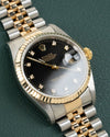 Rolex Datejust 16233 Black Diamond Dial 1991