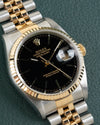Rolex Datejust 16233 Black 1989 FS