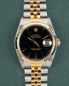 Rolex Datejust 16233 Black 1989 FS