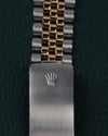 Champagne Big Diamond Rolex Datejust 16233 from 1995 Full Set