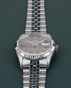 Gray Dial Rolex Datejust 16234 from 1991 Full Set