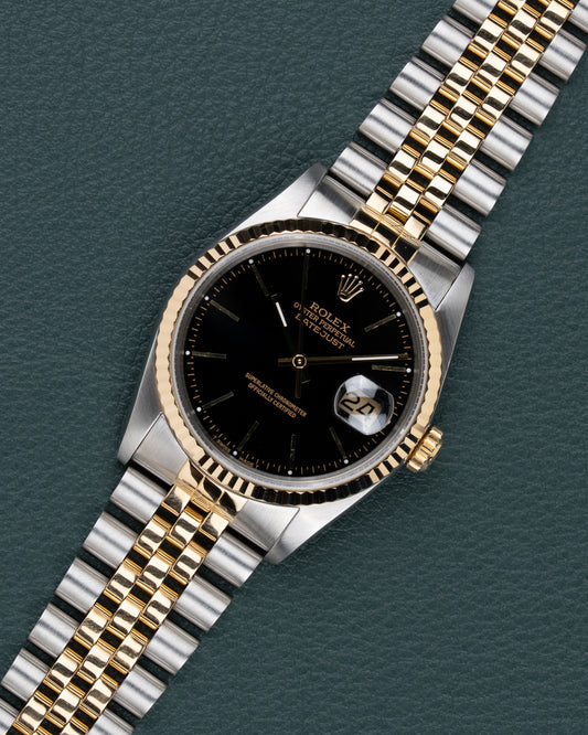 Rolex Datejust 16233 Black Dial