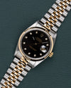 Rolex Datejust 16233 Black Diamond Dial