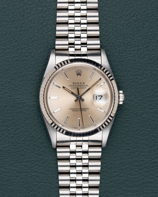 Rolex Datejust 16234 "Silver Dial" Watch only