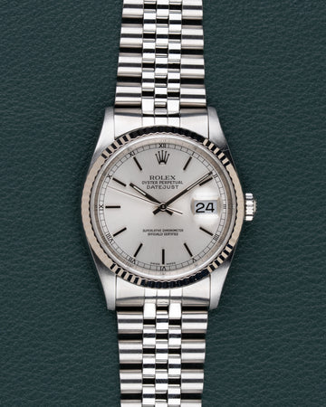 Rolex Datejust 16234 Silver Dial