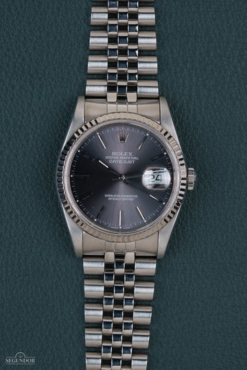 Rolex Datejust 16234 Grey 1989