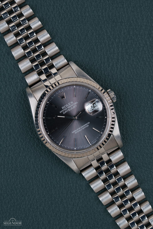 Rolex Datejust 16234 Grey 1989
