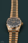 Rolex Day-Date 18038 Black Diamond 1984