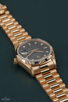 Rolex Day-Date 18038 Black Diamond 1984