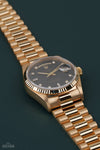 Rolex Day-Date 18038 Black Diamond 1984