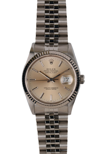 Rolex Datejust 16234 Silver 1991