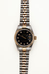 Rolex Lady-Datejust 69173 Black 1988 FS