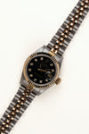 Rolex Lady-Datejust 69173 Black 1988 FS