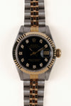 Rolex Lady-Datejust 69173 Black 1988 FS