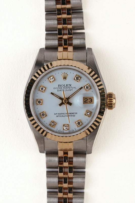 Rolex Lady-Datejust 69173 White 1988 FS