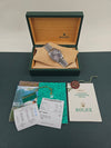 Gray Dial Rolex Datejust 16234 from 1991 Full Set