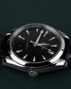 Omega Seamaster Aqua Terra 150M 220.13.41.21.01.001 - Zijaanzicht van de kast met de kroon vooraan tussen de banduiteinden