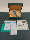 Rolex Datejust 16234 Blue Dial - horloge in Rolex doos met boekjes, testresultaten en garantiepapieren