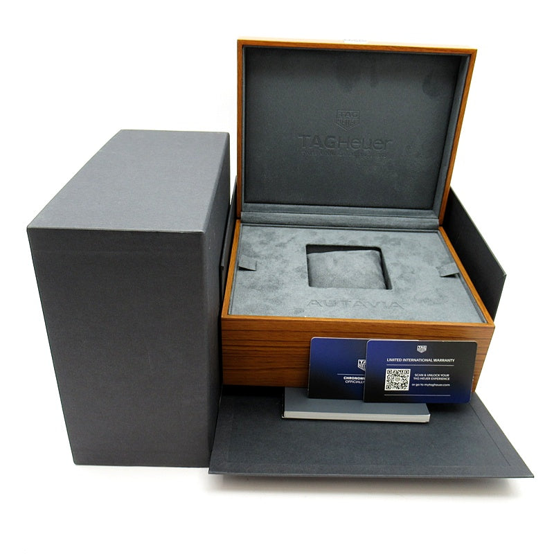 TAG Heuer Autavia Isograph WBE5114.FC8266 - horlogedoos geopend met garantiekaarten