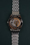 Vacheron Constantin Fiftysix 4600E - achterkant met saffierglas en zicht op het automatische uurwerk